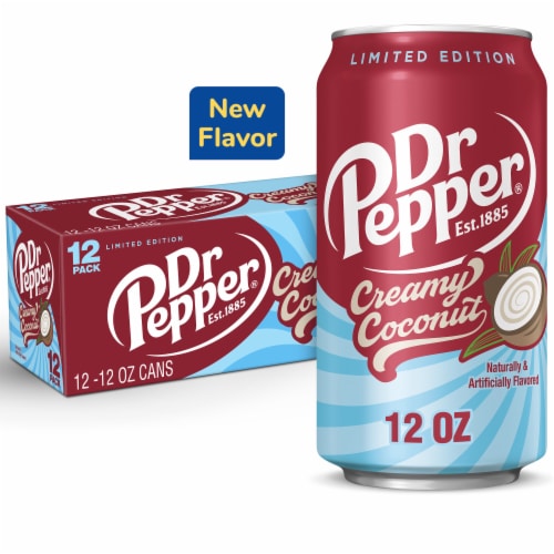 Dr Pepper Creamy Coconut Soda - Bold Sip