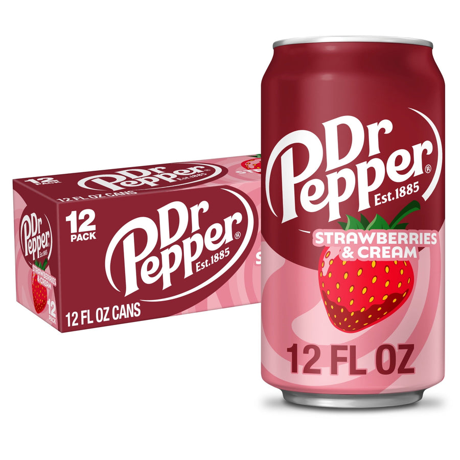 Dr Pepper Strawberries & Cream Soda - Premium Pick